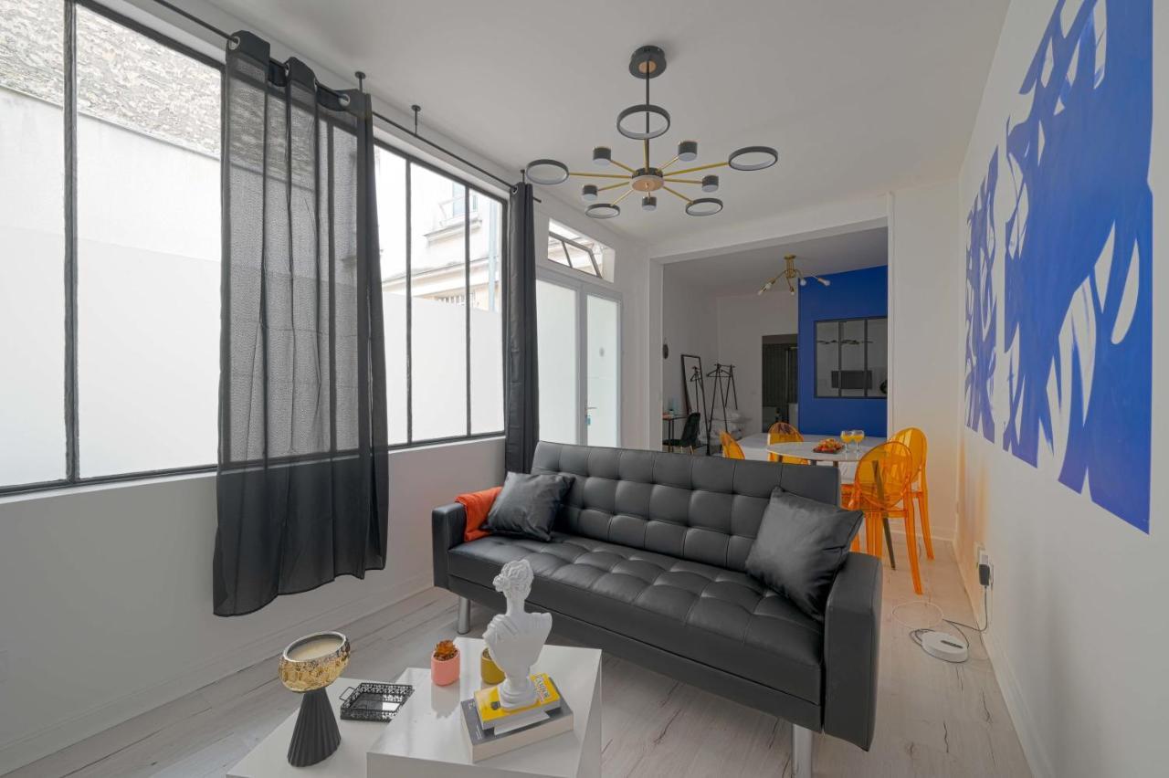 Modern Large Studio Apartment For 3 Paris Eksteriør bilde